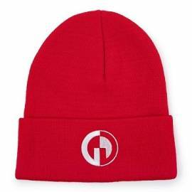 GG Knit Hat, Red